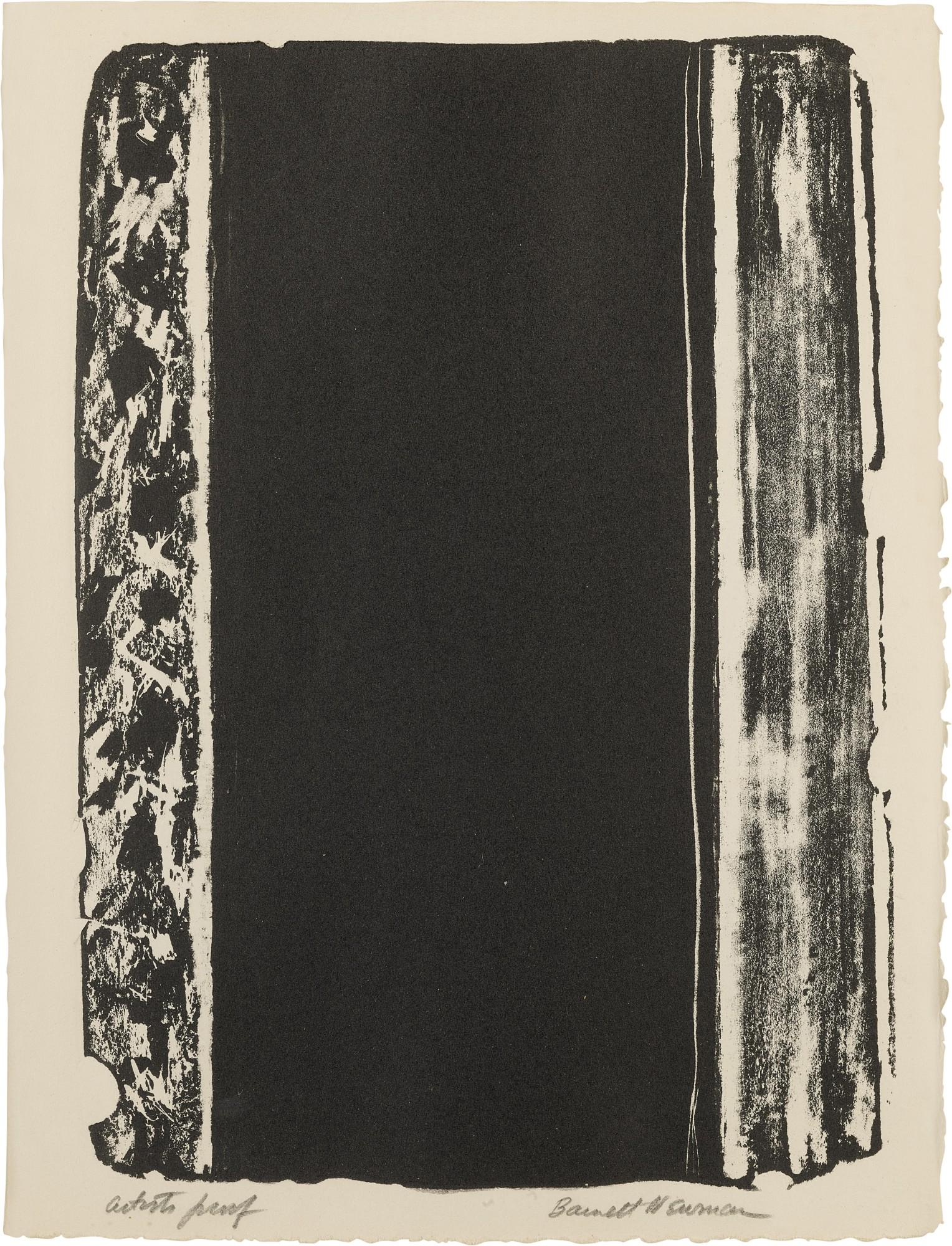 Barnett Newman - Untitled (Barnett Newman Foundation 202)