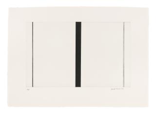 Barnett Newman - Untitled Etching 1