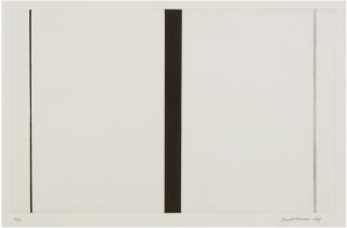 Barnett Newman - Untitled Etching 1