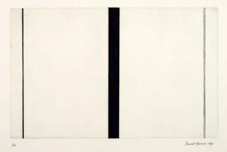 Barnett Newman - Untitled Etching # 1