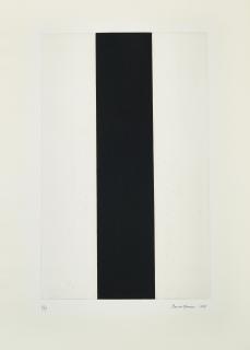 Barnett Newman - Untitled, etching #2