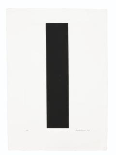 Barnett Newman - Untitled Etching 2