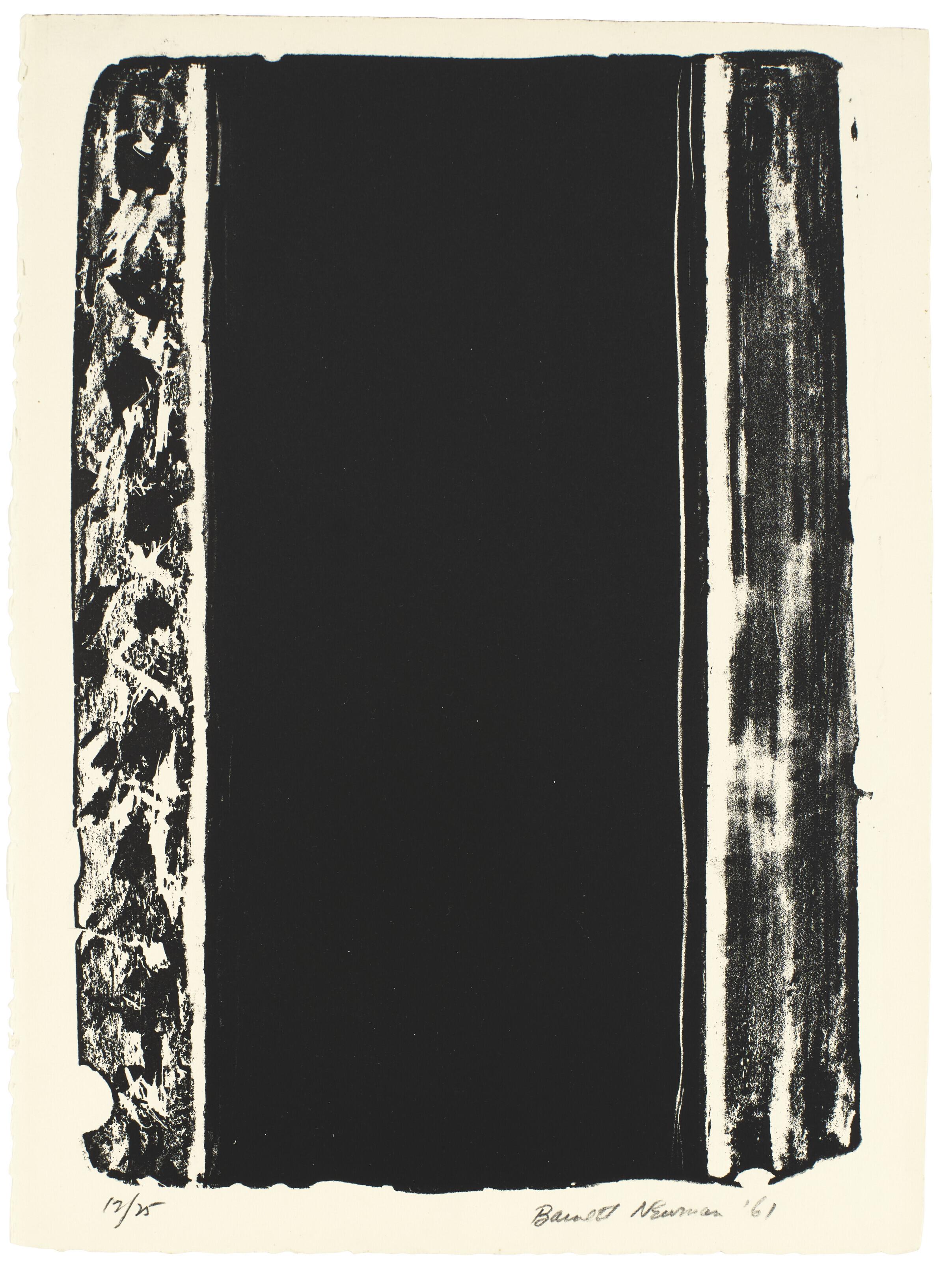 Barnett Newman - Untitled