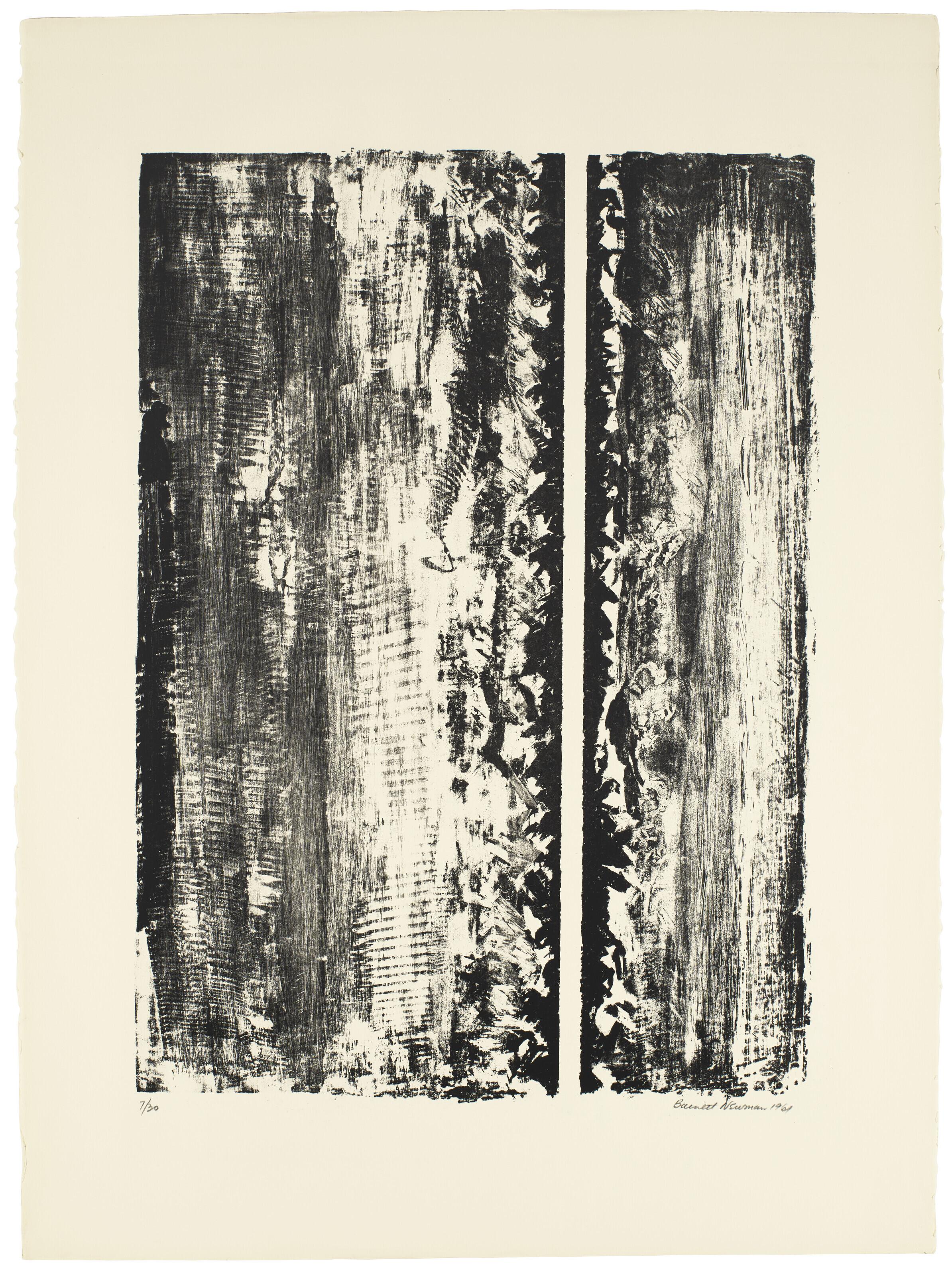 Barnett Newman - Untitled