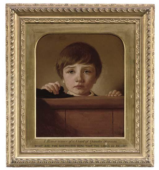 Barnett Samuel Marks - A Reminiscence of a Court Quarter Sessions. What are the Shepherds doing that the lambs go astray?