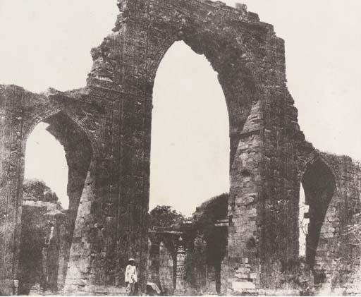 Baron Alexis De Lagrange - Arcade Musulmane dans l\'enceinte du Koutoub, près de Dehli, Hindoustan