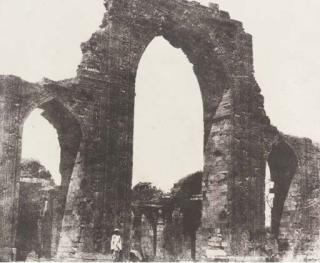 Baron Alexis De Lagrange - Arcade Musulmane dans l\'enceinte du Koutoub, près de Dehli, Hindoustan