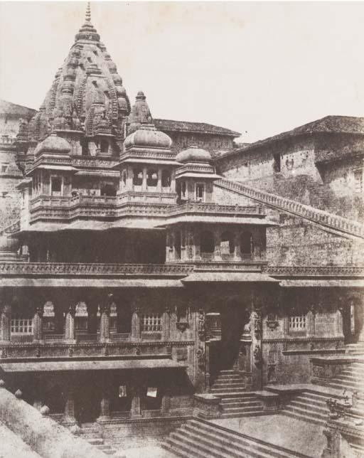 Baron Alexis De Lagrange - Temple Hindou Moderne à Mondhesir entre Agra & Bombay (hindoustan)