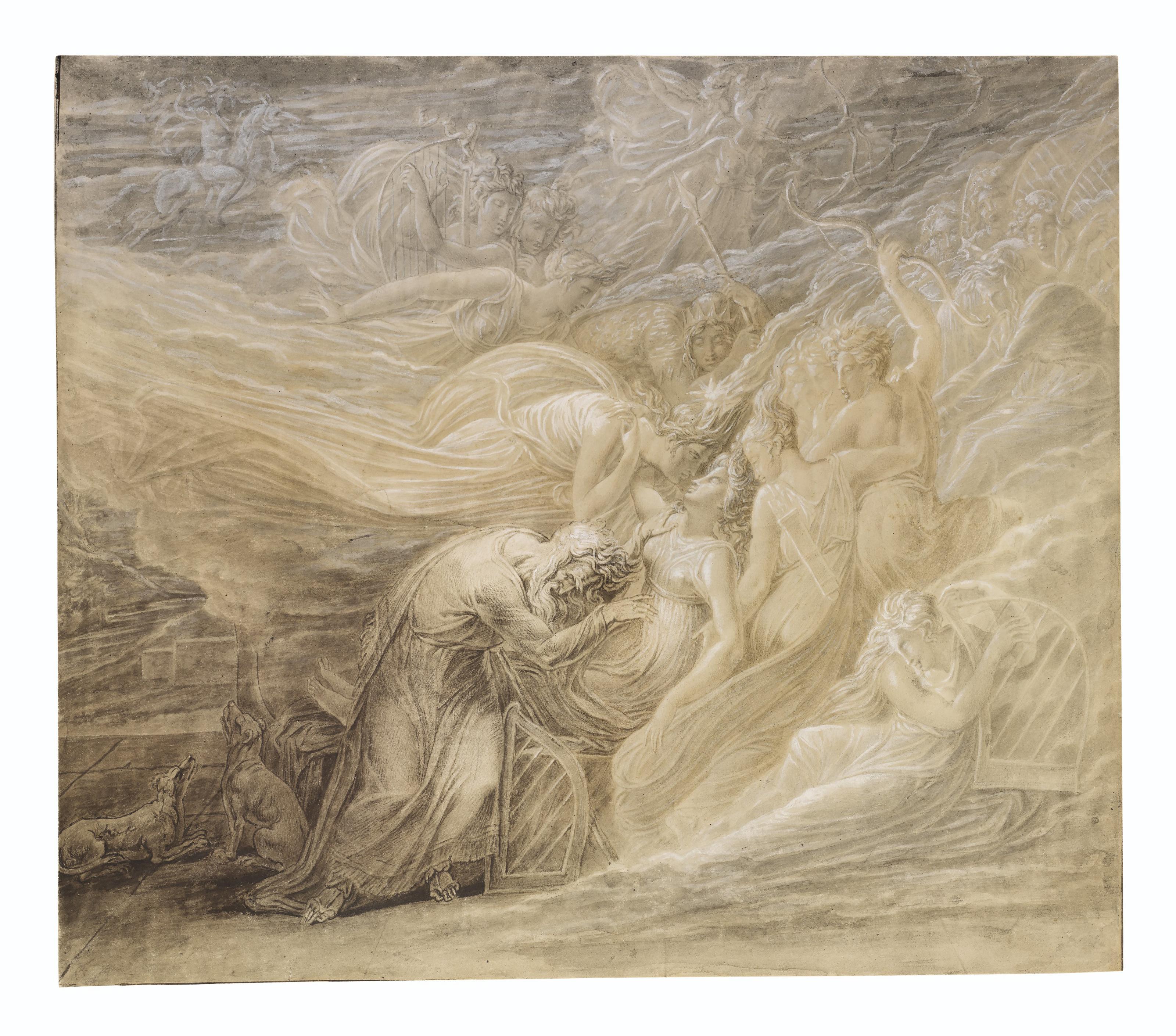 Baron François-Pascal-Simon Gérard, Called Baron Gérard - The Death of Malvina