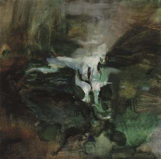 Barrie Cooke, H.R.H.A. - Surface of A Lake