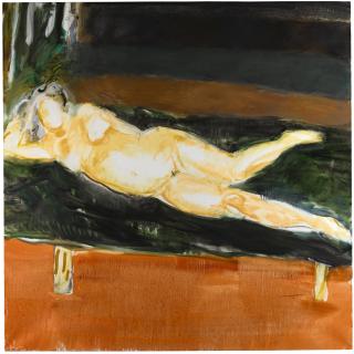 Barrie Cooke - Long Nude