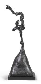 Barry Flanagan - Acrobat On Pyramid