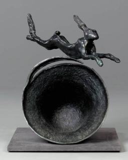 Barry Flanagan - Hare on Curly Bell
