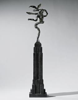 Barry Flanagan - Nijinsky Hare On Empire State Building