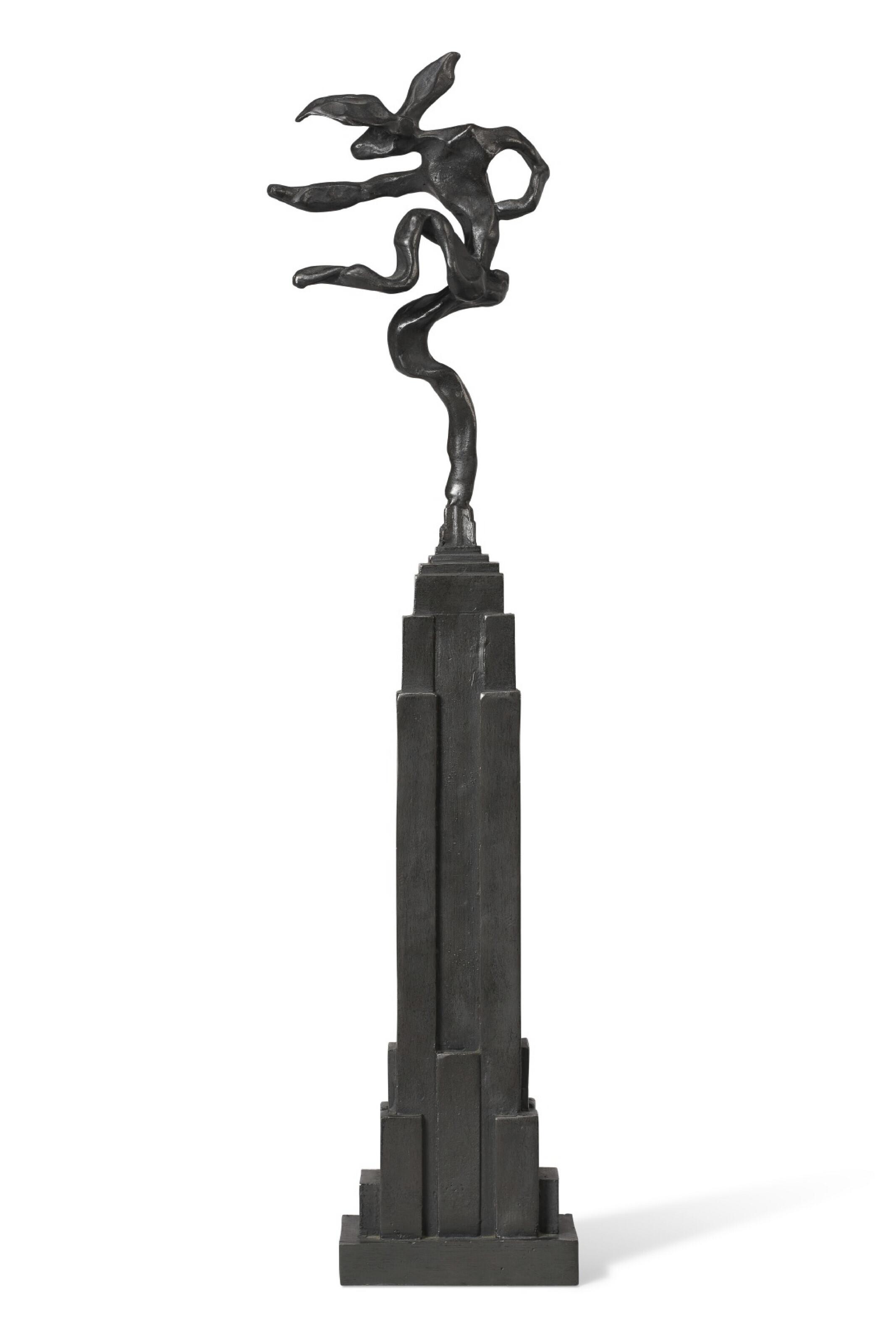 Barry Flanagan - Small Nijinski on Empire State Building