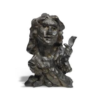 Barry Flanagan - Woman with Bird, 1985