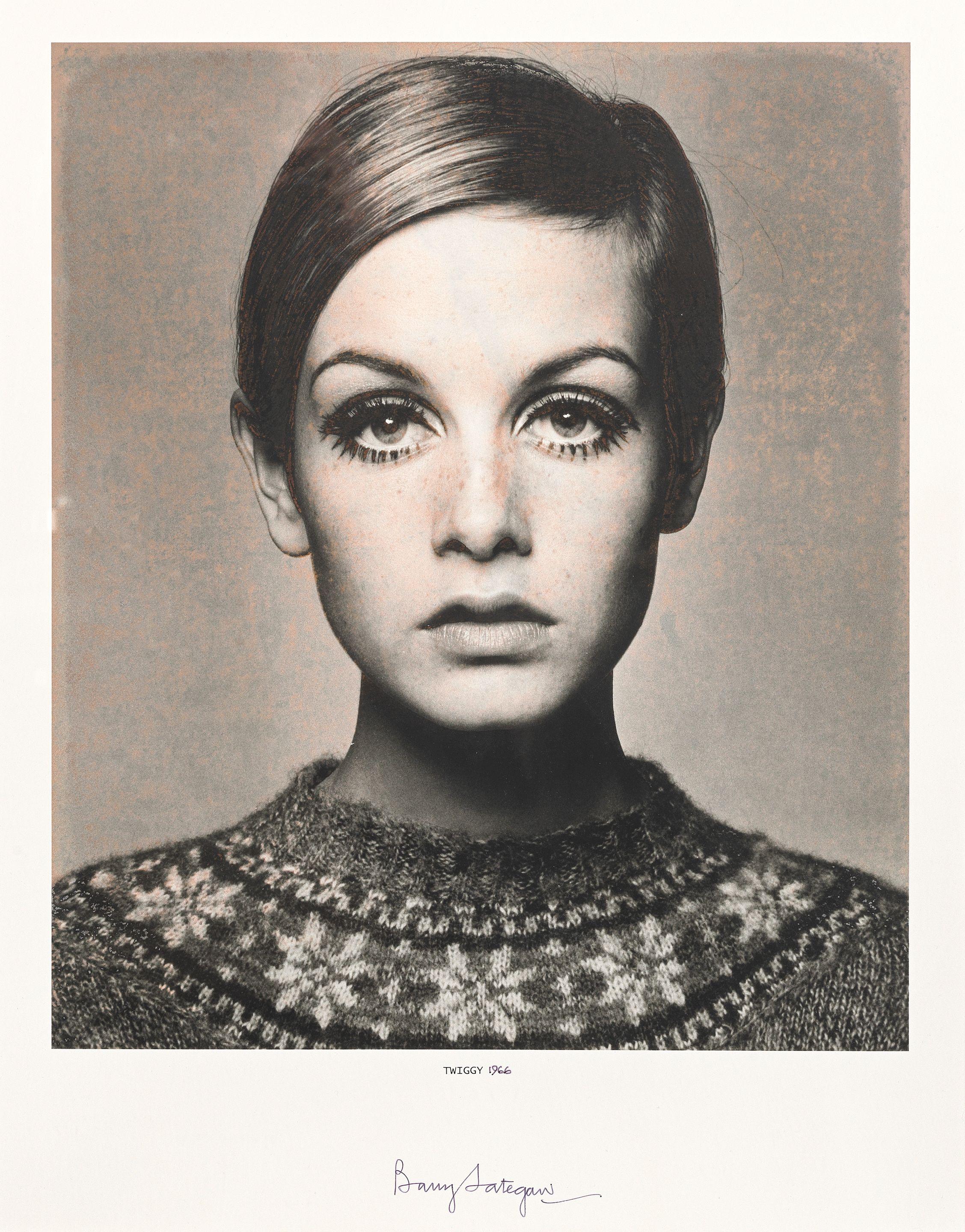 Barry Lategan - Twiggy, 1966, printed later