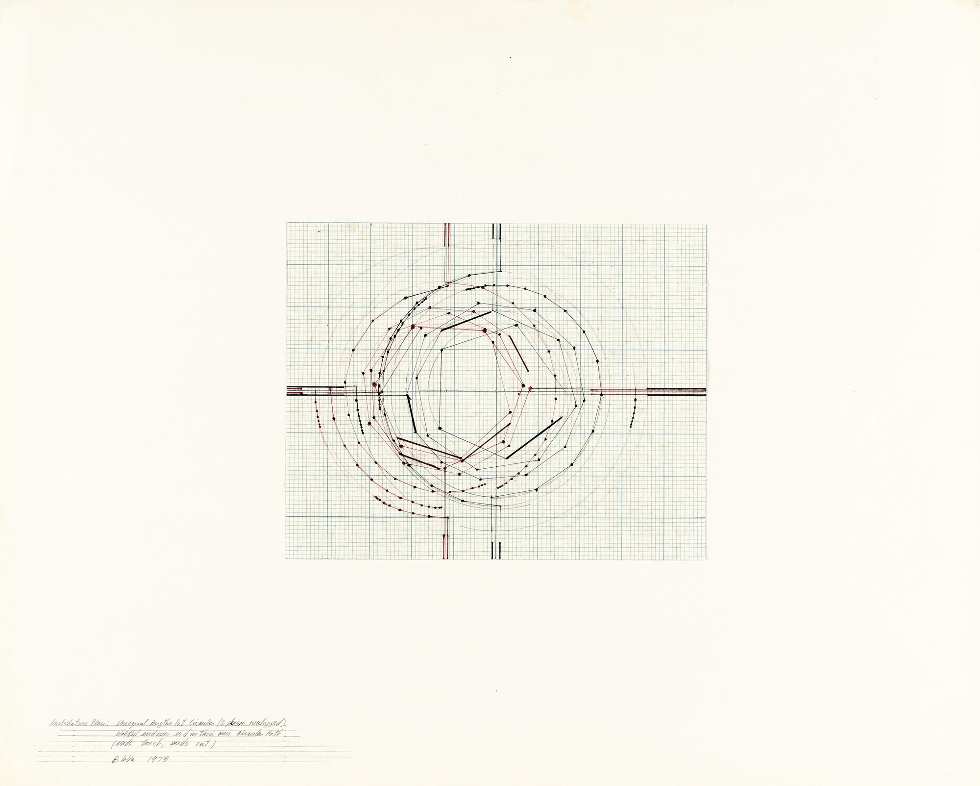 Barry Le Va - „Installation Plan“