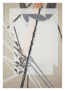 Barry Le Va - Installation Study - Expanding Foundations; Eliminating Foundations