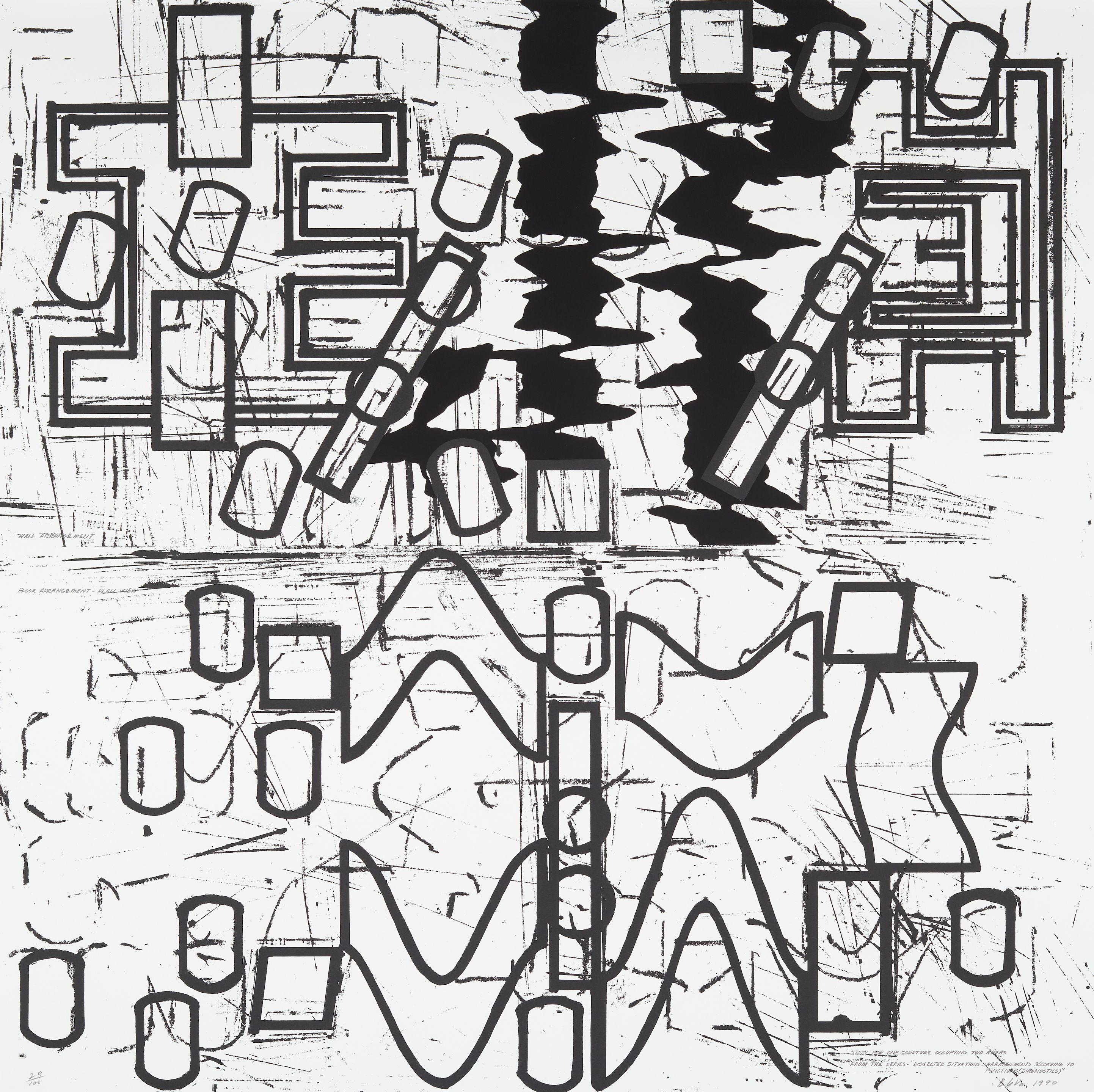 Barry Le Va - Untitled, from the Four x Four x Four Portfolio