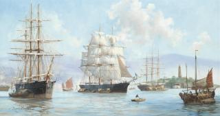 Barry Mason - \'Pagoda Anchorage, Min River, 1868\'