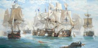 Barry Mason - \'The Fatal Embrace - Battle of Trafalgar, 21st October 1805\'