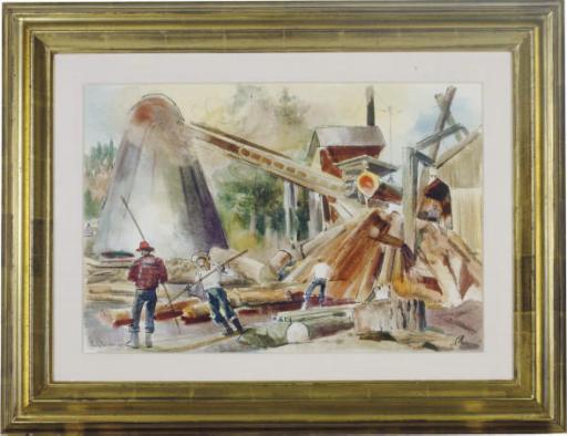 Barse Miller - Working The Saw Mill