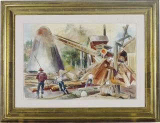 Barse Miller - Working The Saw Mill