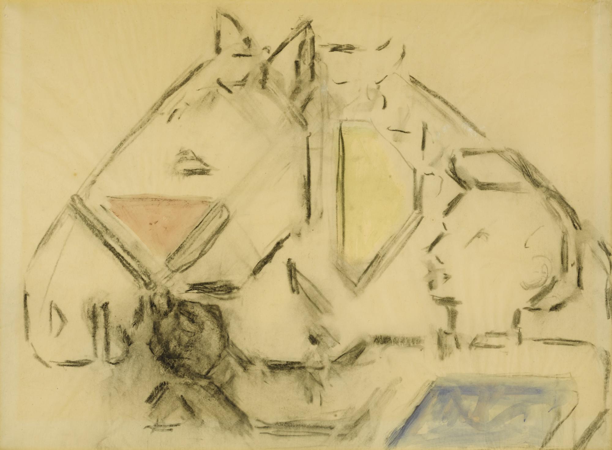 Bart Van Der Leck - Boerenjongen Paard Leidend (Studie) (Farmboy Leading A Horse (Study))