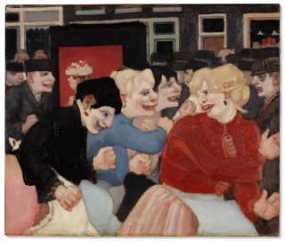 Bart Van Der Leck - Dans bij het orgel (Dancing by the street-organ)