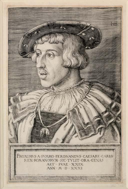 Barthel Beham - Emperor Ferdinand I (Pauli 91; B., Holl. 61)