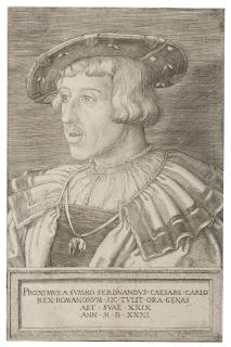 Barthel Beham - Emperor Ferdinand I