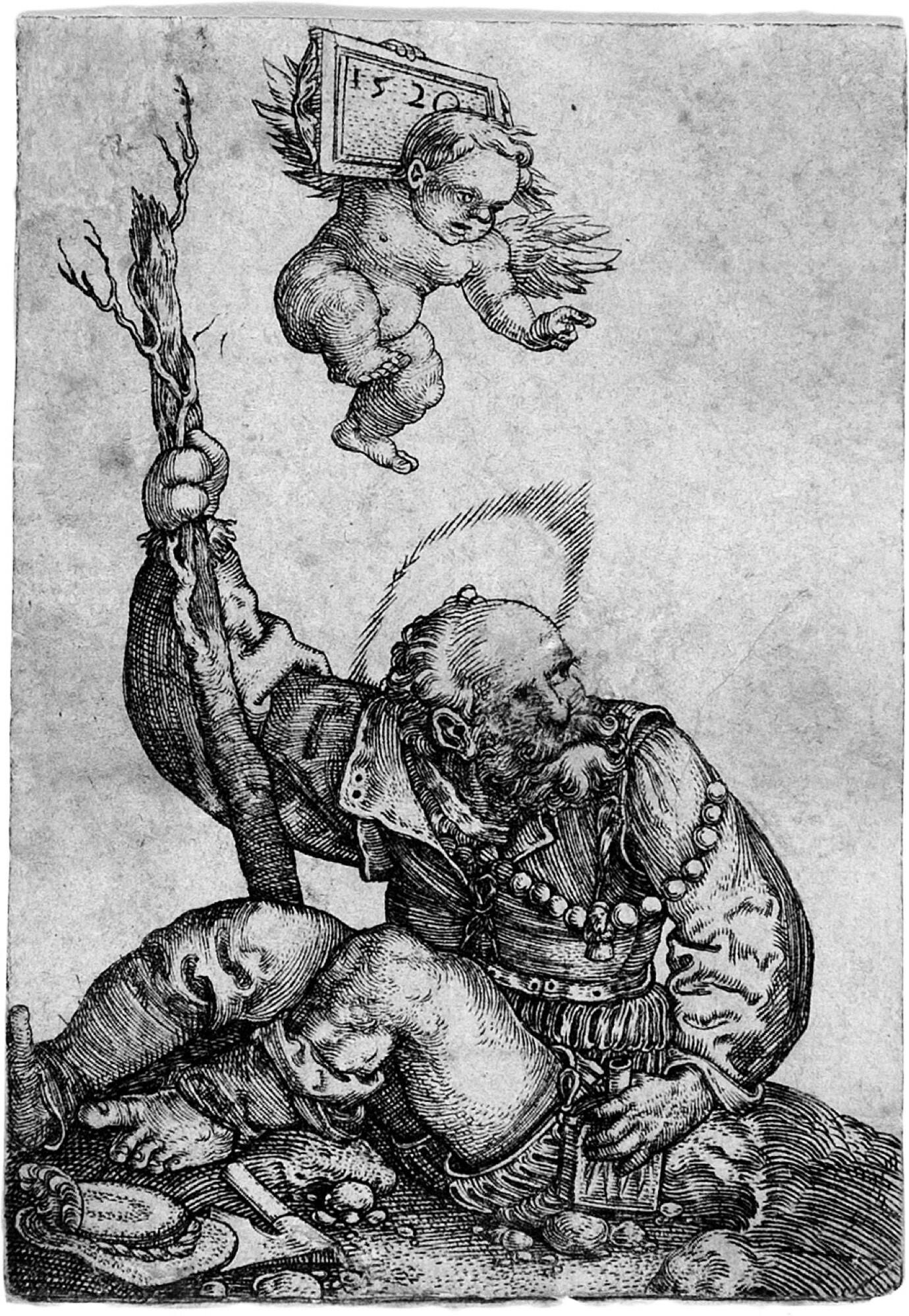 Barthel Beham - Heiliger Christophorus.