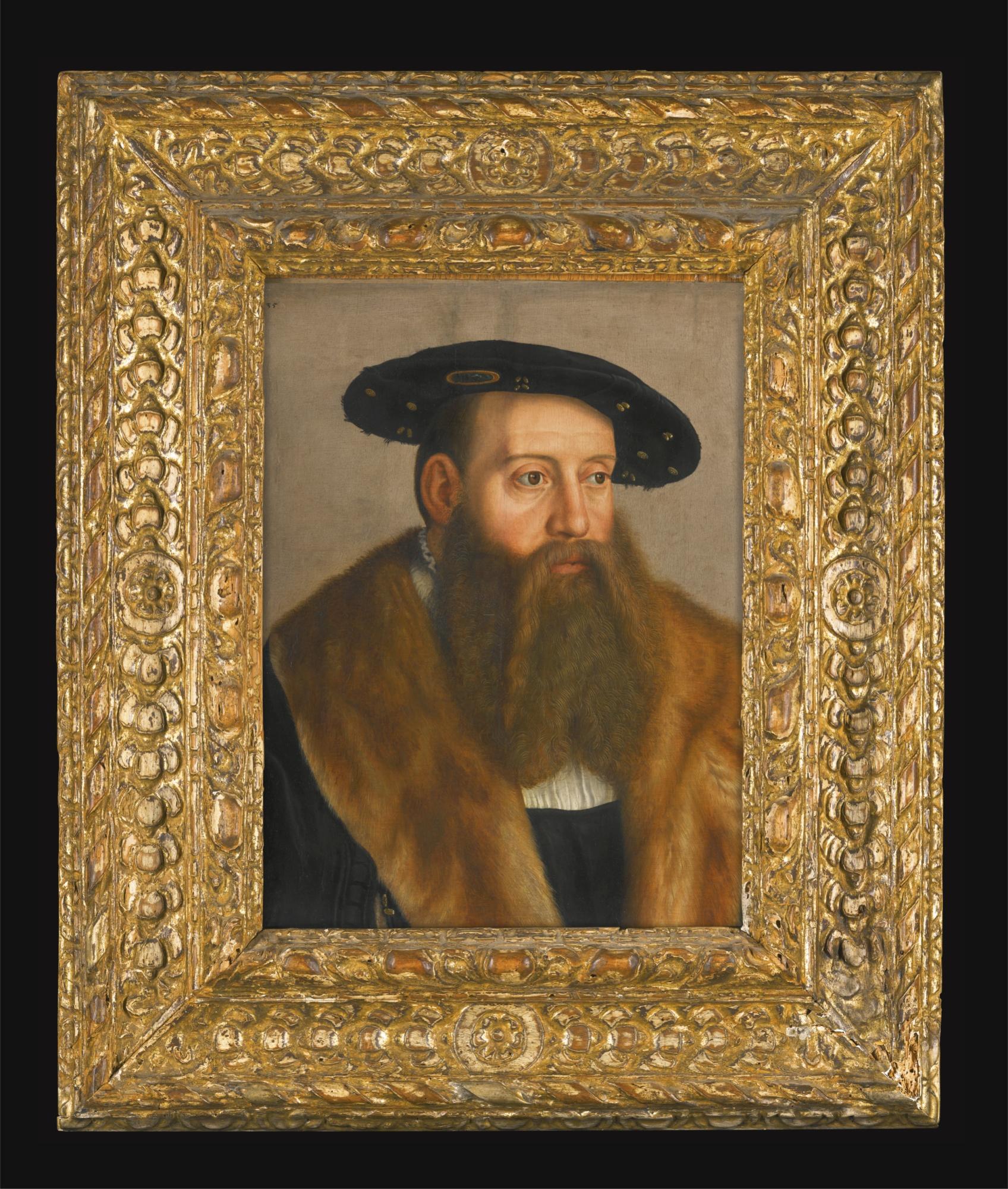 Barthel Beham - Portrait Of Ludwig X, Duke Of Bavaria