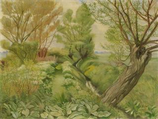 Barthel Gilles - Neues Werden im Vergehen - Frühlingslandschaft