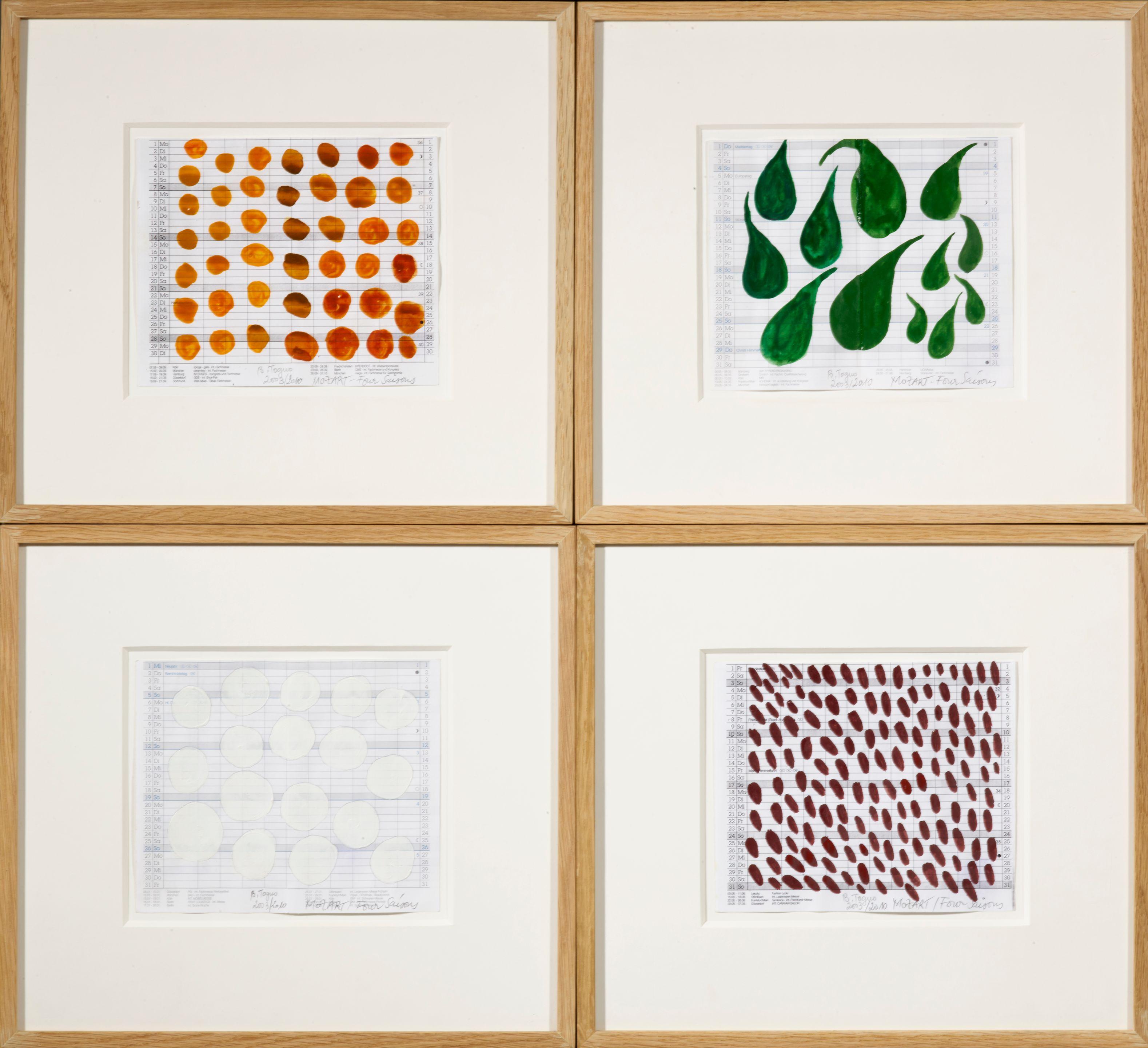 Barthélémy Toguo - Mozart - Four saisons, 2003 - 2010