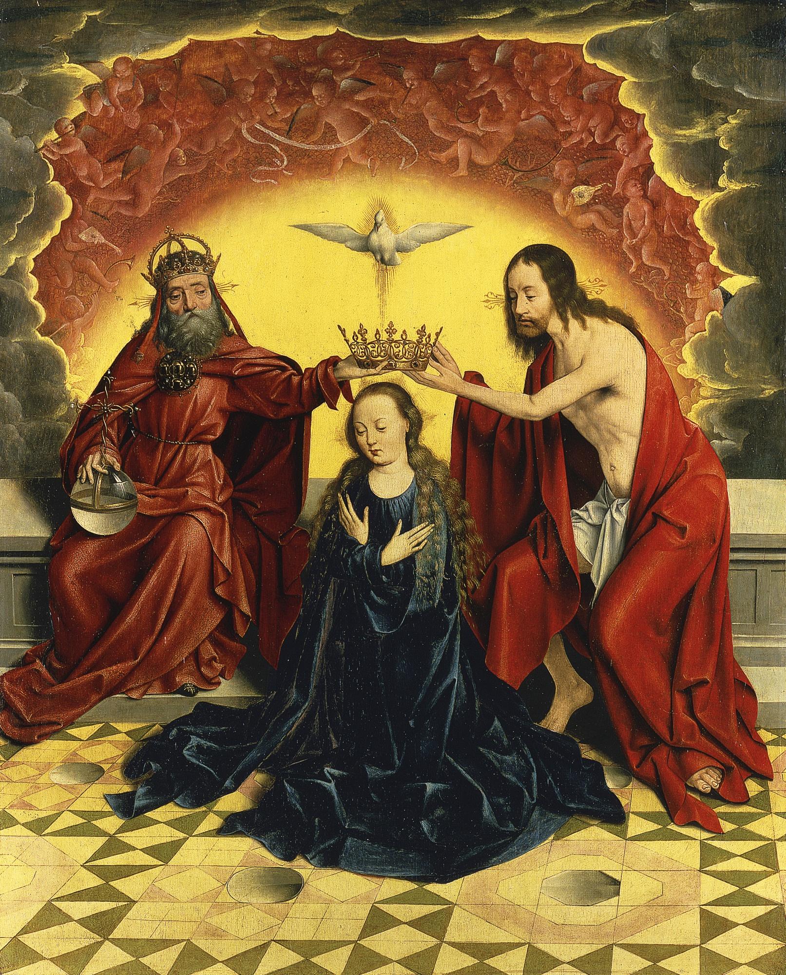 Bartholomäus Bruyn The Elder - The Coronation Of The Virgin