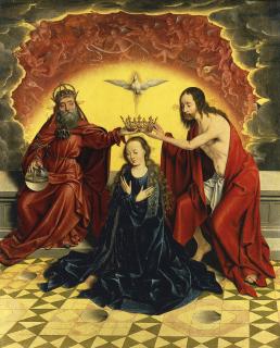 Bartholomäus Bruyn The Elder - The Coronation Of The Virgin