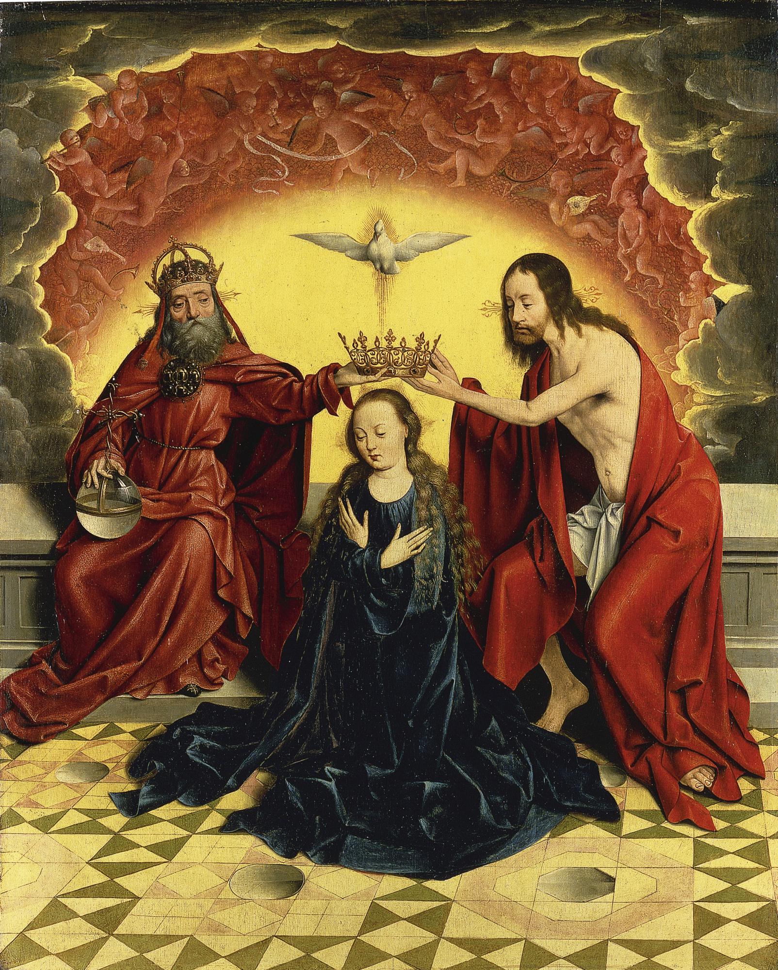 Bartholomäus Bruyn The Elder - The Coronation Of The Virgin