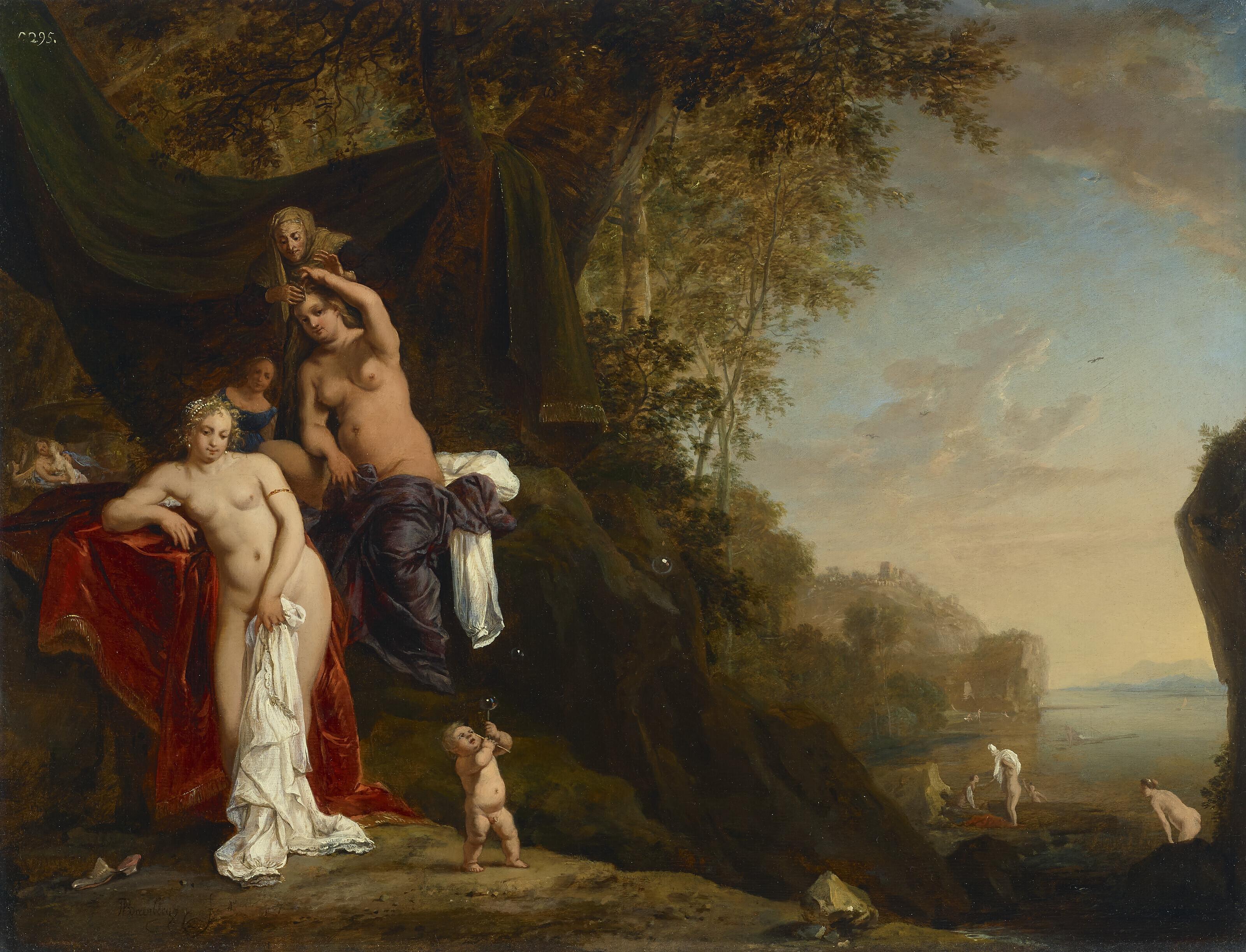 Bartholomeus Breenbergh - Allegory Of Vanity