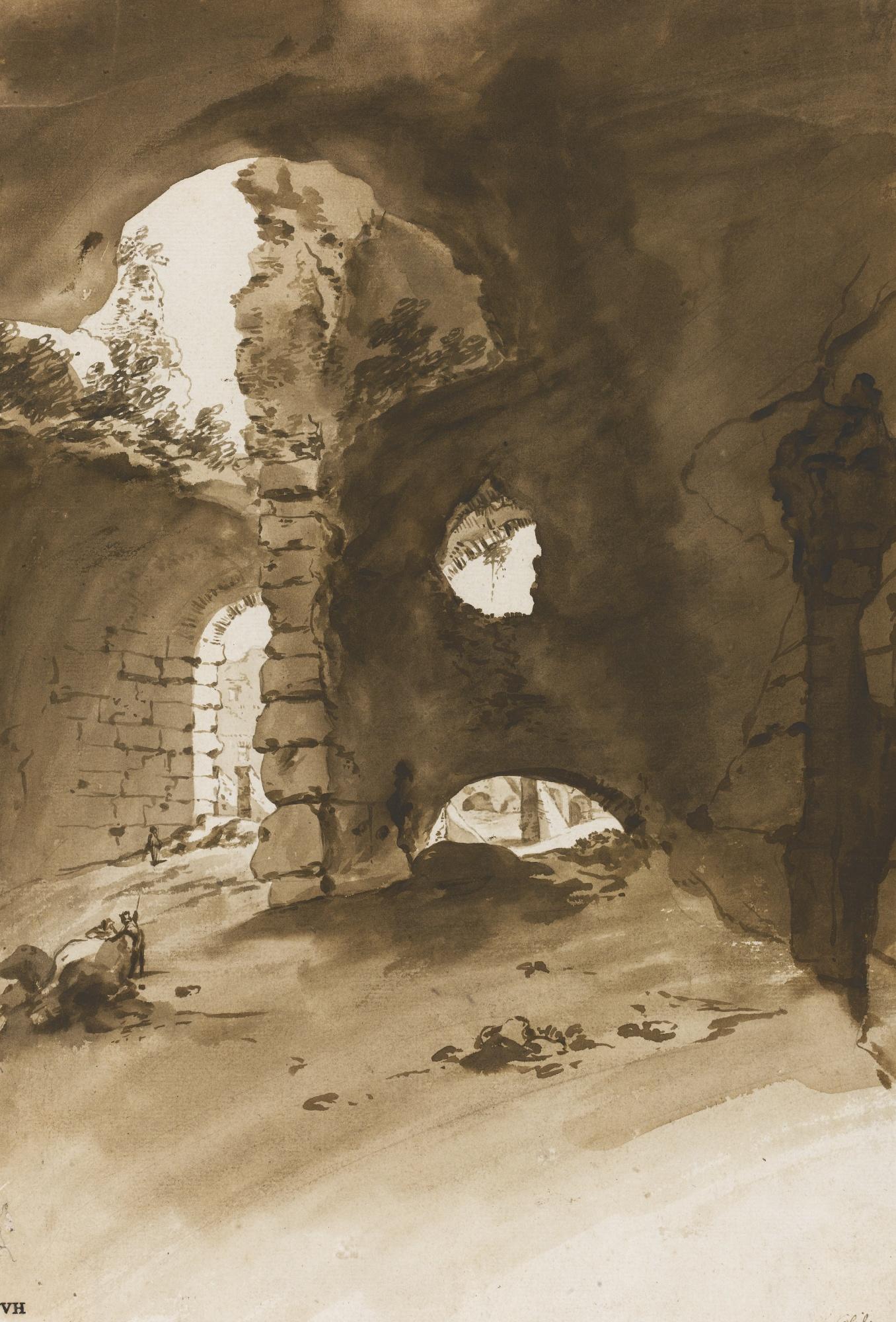 Bartholomeus Breenbergh - Inside The Ruins Of The Colosseum, Rome