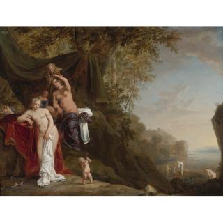Bartholomeus Breenbergh - Nymphs Bathing