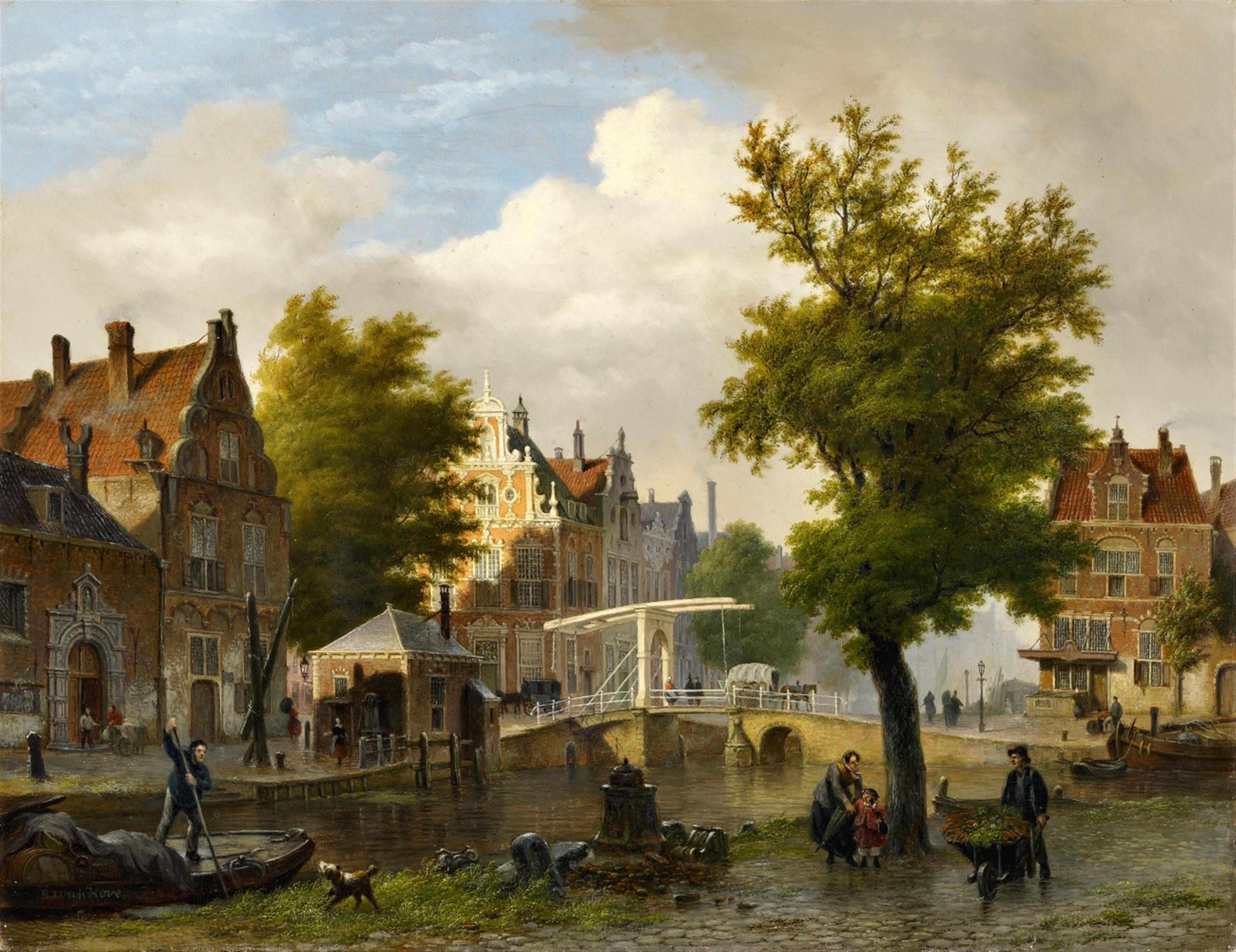 Bartholomeus Johannes van Hove - An der Gracht