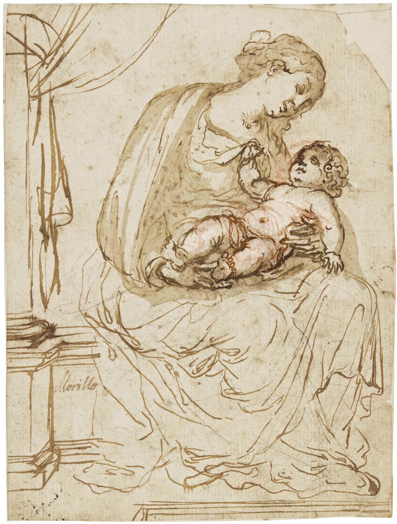 Bartolomé Esteban Murillo - Madonna And Child