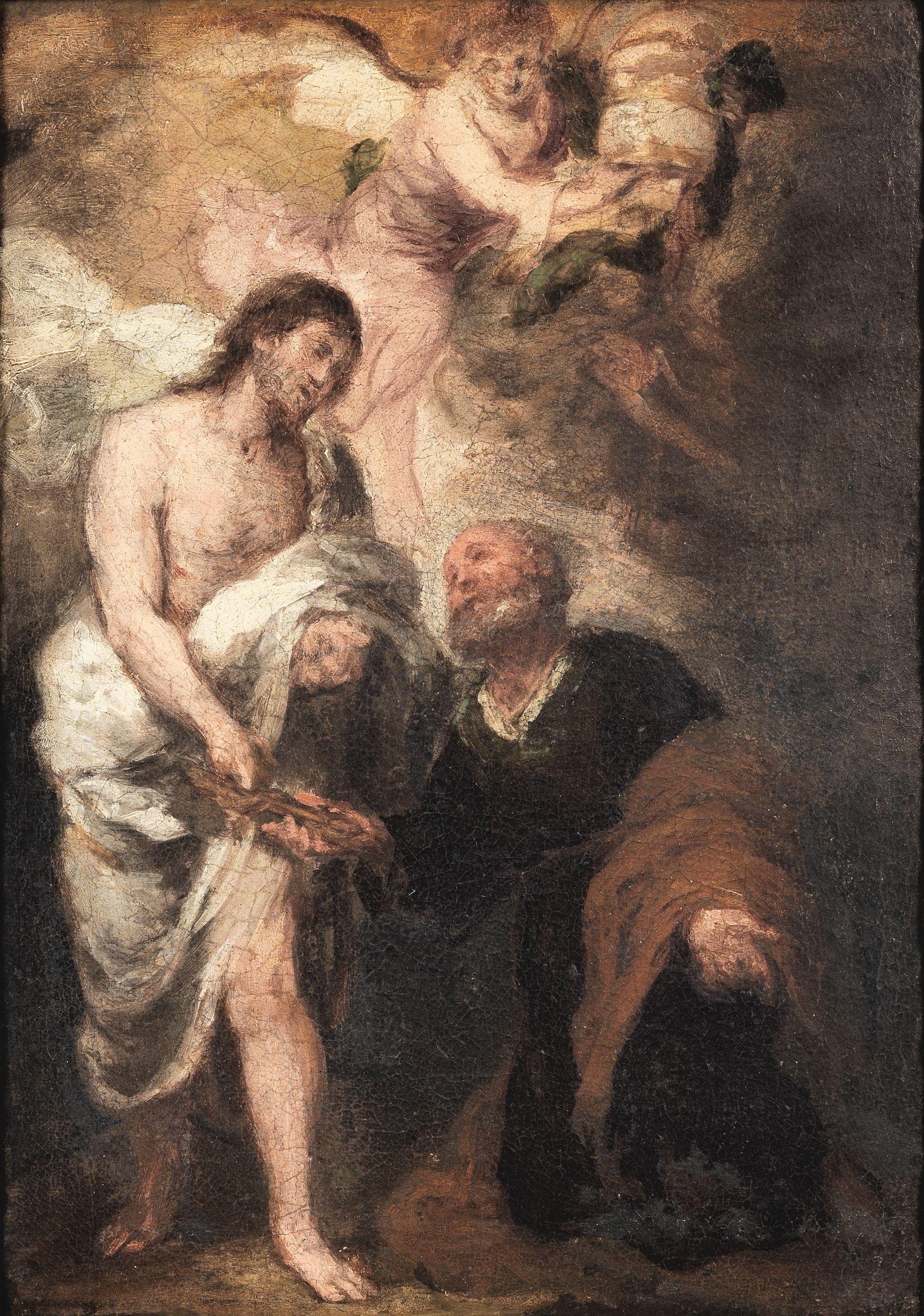 Bartolomé Esteban Murillo - Saint Peter receiving the keys; and The Baptism of Christ