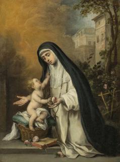 Bartolomé Esteban Murillo - Santa Rosa of Lima