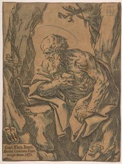 Bartolomeo Coriolano - Der Heilige Hieronymus.