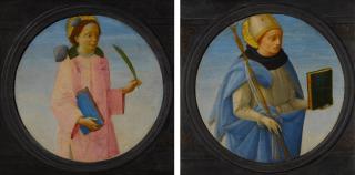 Bartolomeo Di Giovanni - Saint Stephen; Saint Augustine: