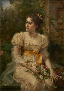 Bartolomeo Giuliano - Ritratto di Angela Luccardi, moglie di Niccolò Giuliano