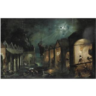 Bartolomeo Pedon - Notturno Con L\'Arsenale Di Venezia